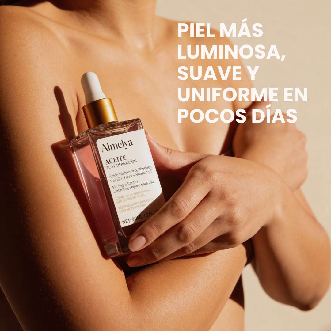 Aceite post-depilación vitamina C
