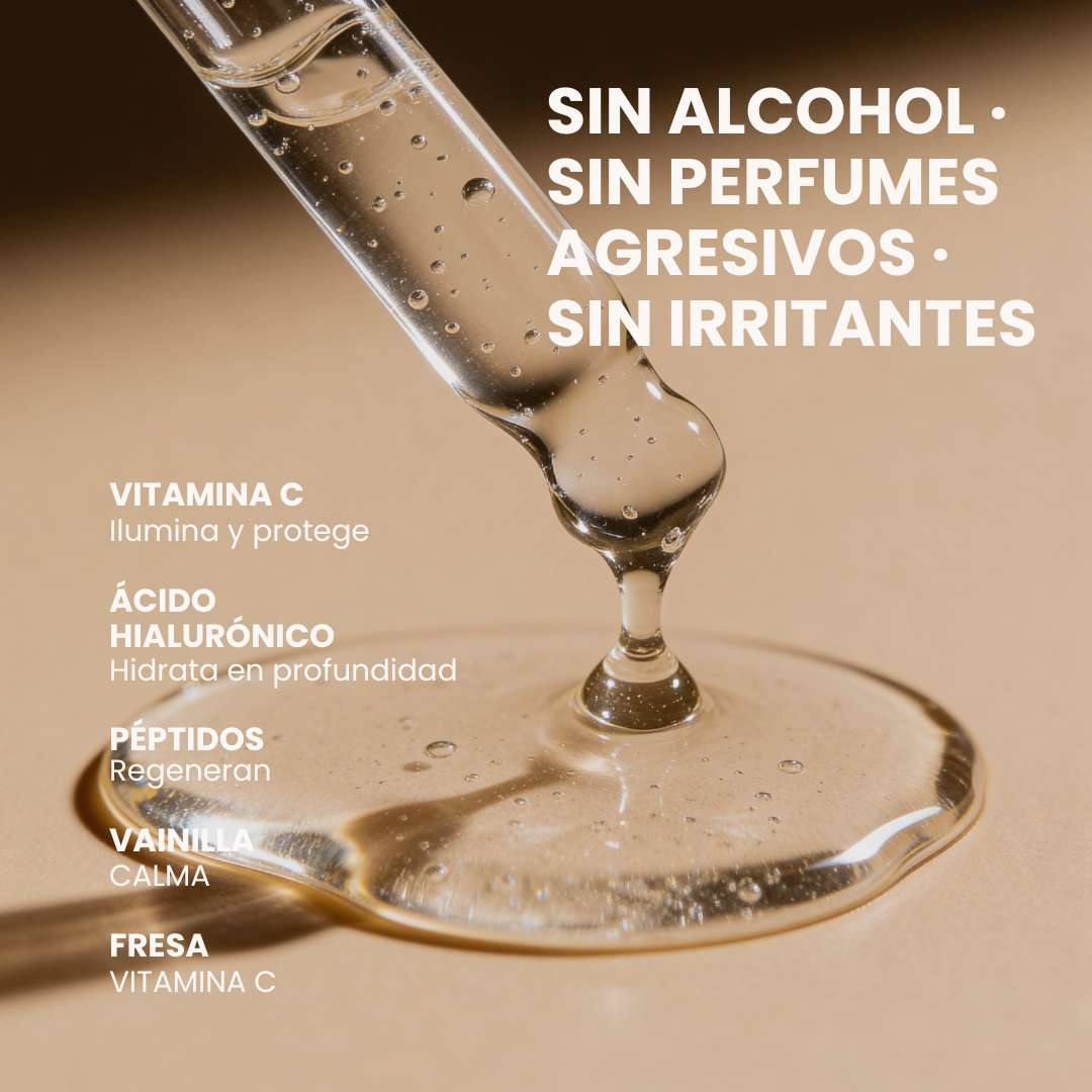 Aceite post-depilación vitamina C