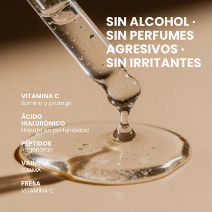 Aceite post-depilación vitamina C