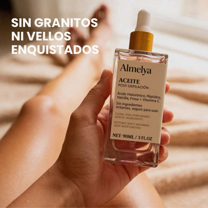Aceite post-depilación vitamina C